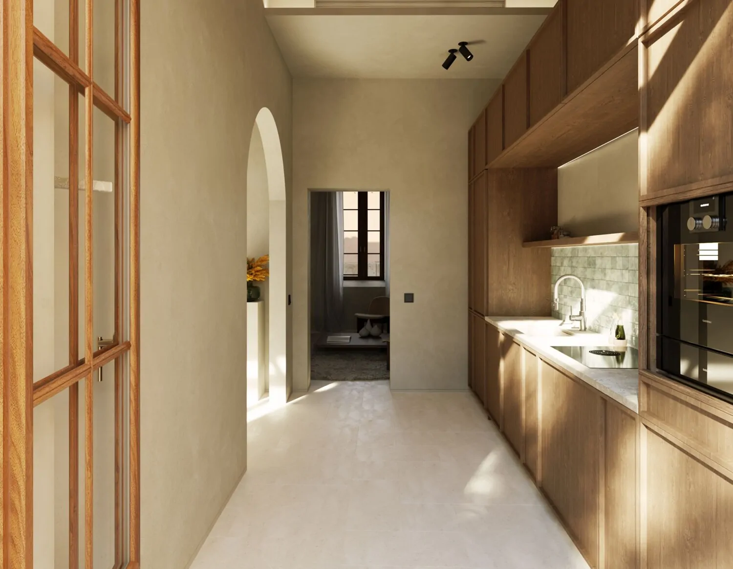 Moderne Einbauküche