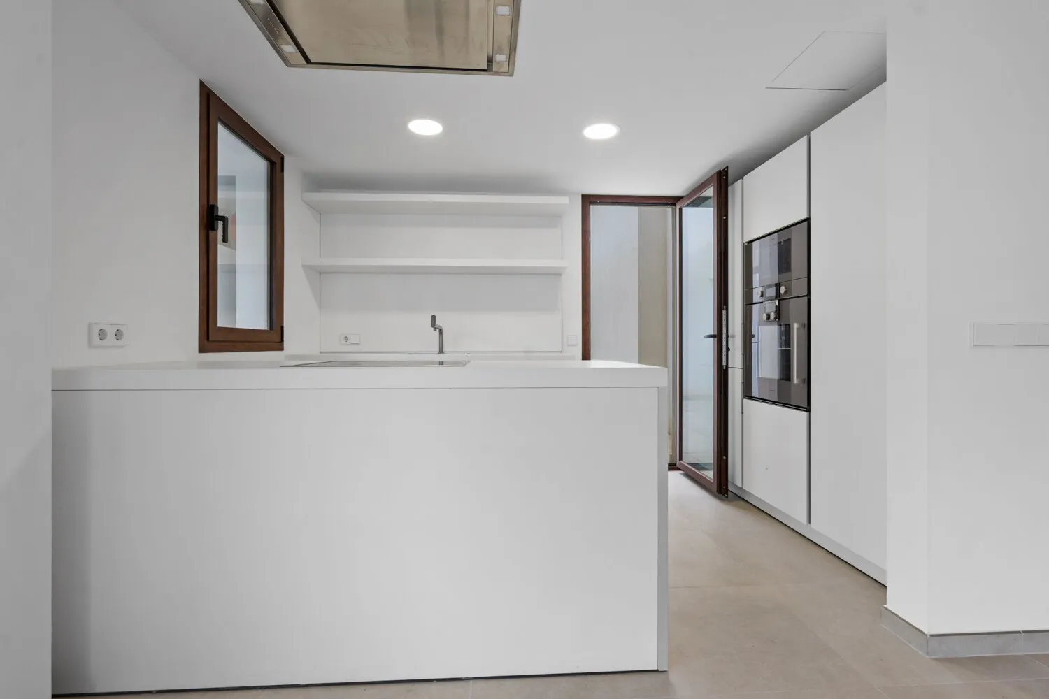 Modern fitted kitchen