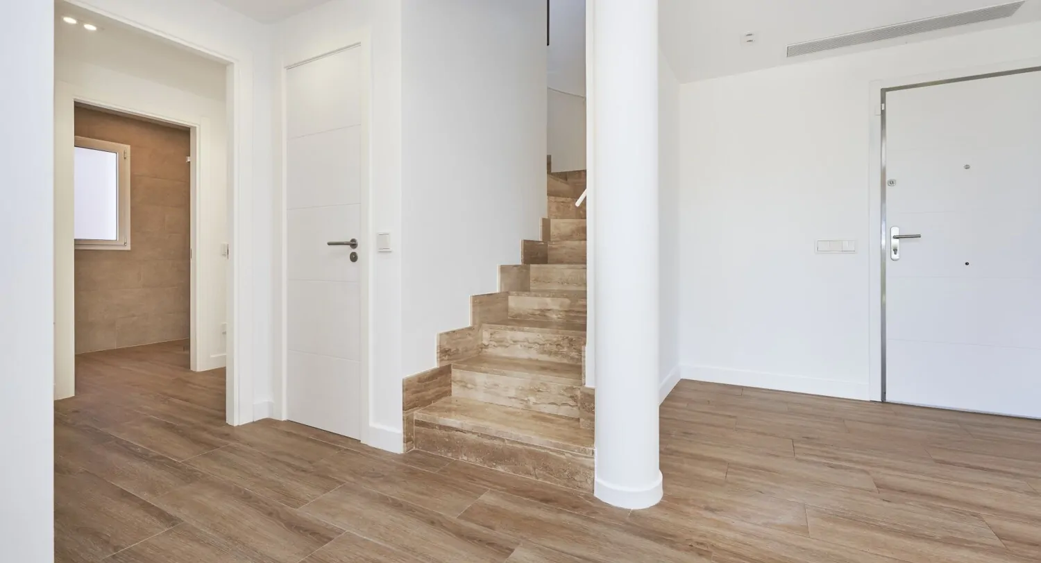 Escalera al piso superior