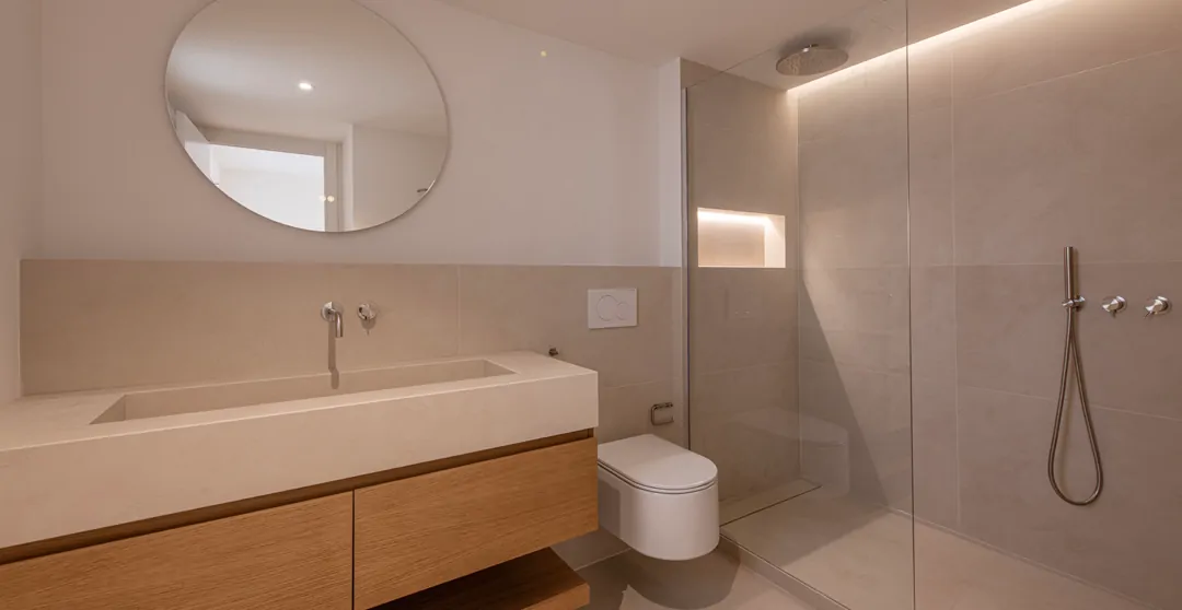 Bathroom with shower