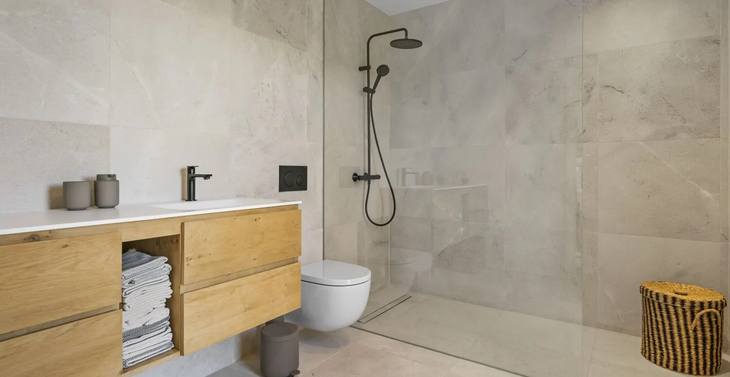 Bathroom with shower