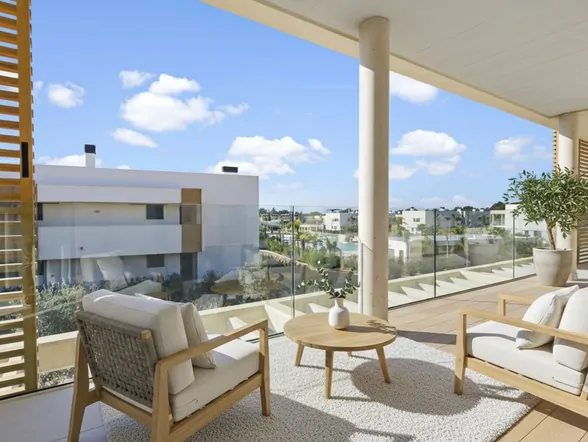 Modern finca with natural stone walls and pool in a dream location near Cala Llombards – photo 30