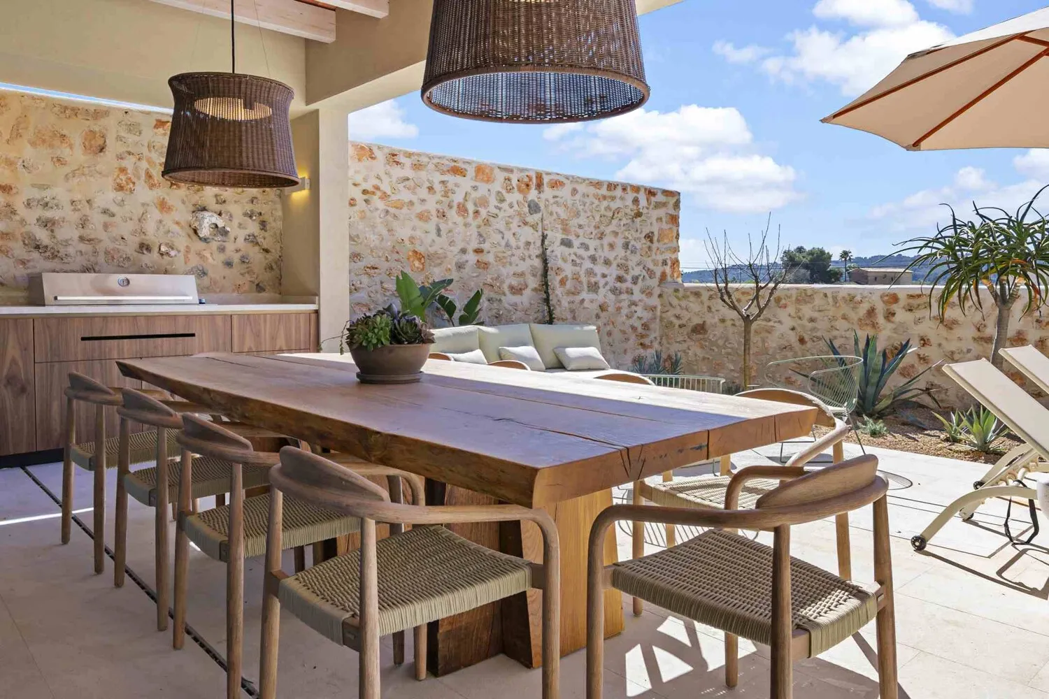 Terraza cubierta