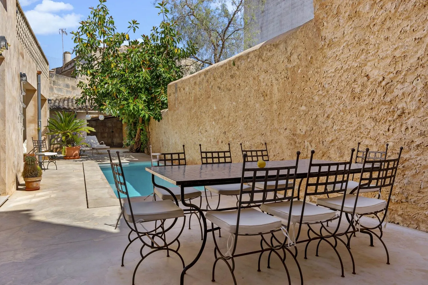 Comedor al aire libre