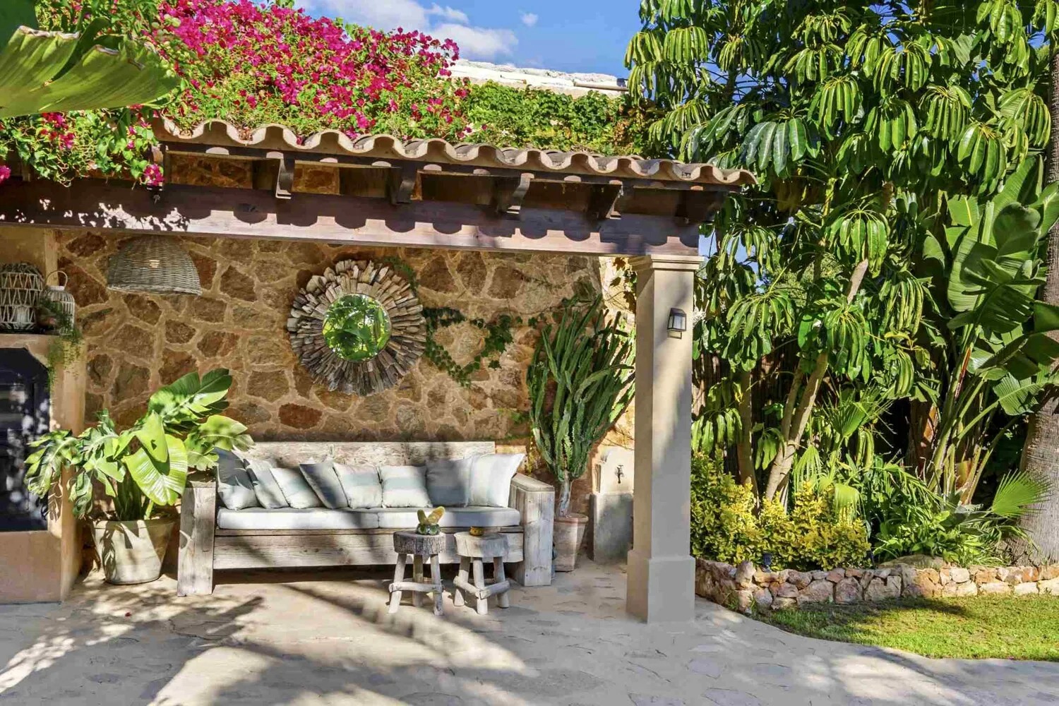 Terraza cubierta