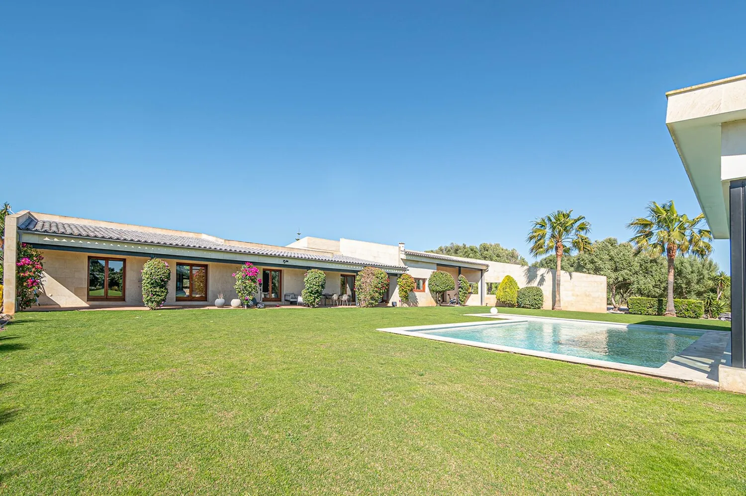 Pool und Finca