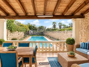 Village house with a pool and attractive financing options in Sa Cabaneta