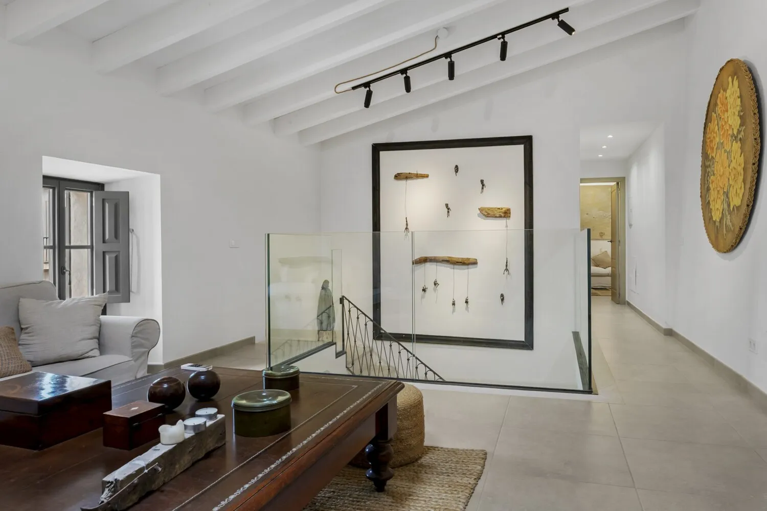 Hallway on the first floor