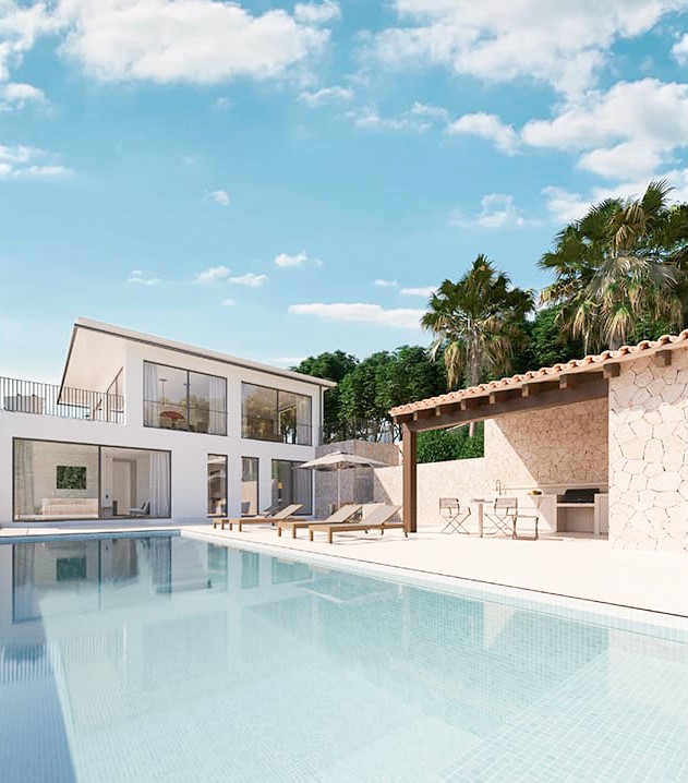 Neubauvilla-Modern-Pool-Panoramablick-Galilea-Spa-Smart Home-Villa-Luxus