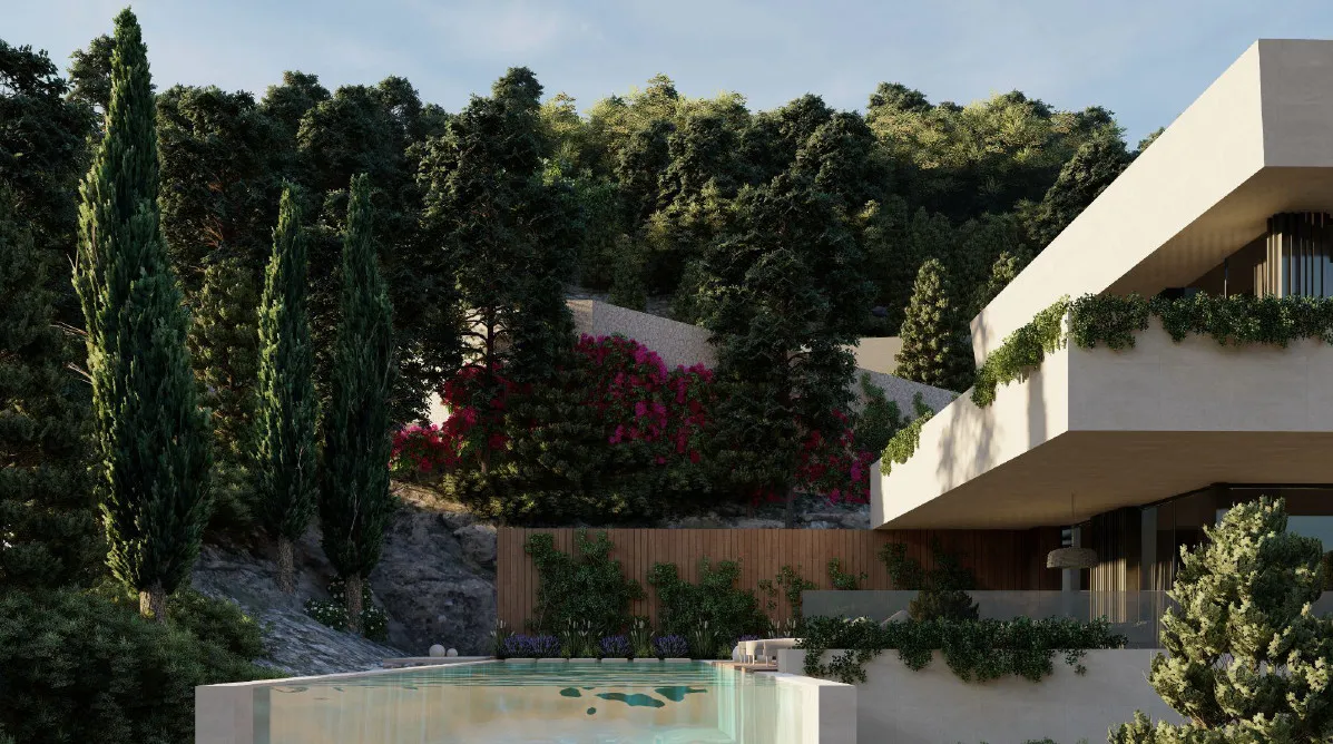 Great-project-to-build-villa-with-pool-in-Son-Vida-Mallorca