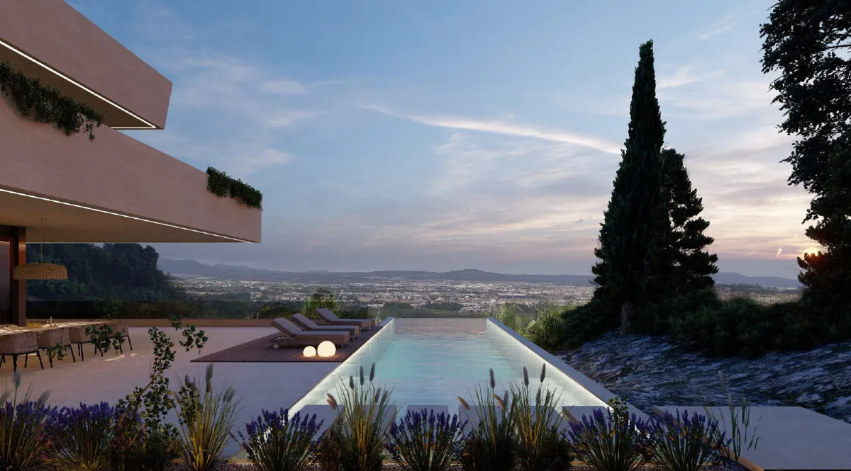 Great-project-to-build-villa-with-pool-in-Son-Vida-Mallorca