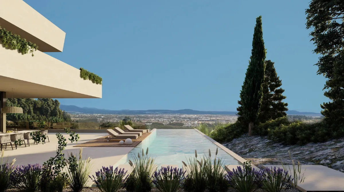 Great-project-to-build-villa-with-pool-in-Son-Vida-Mallorca