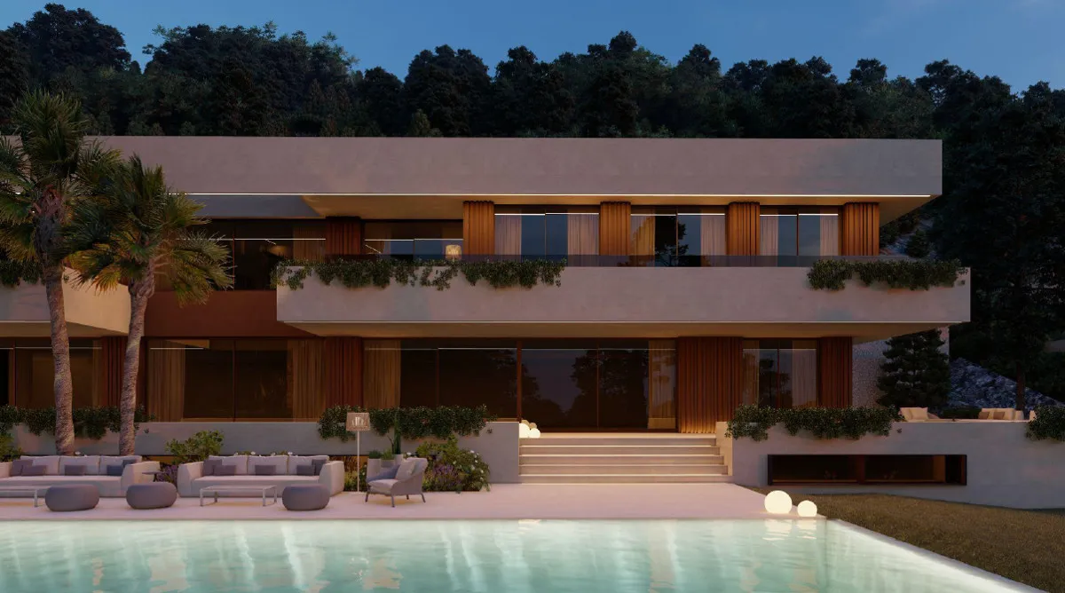 Excellent-project-to-build-a-fantastic-villa-in-Son-Vida-Mallorca