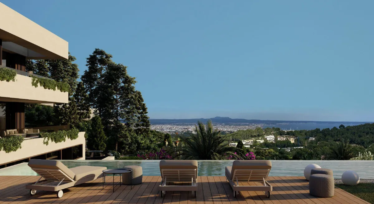 Excellent-project-to-build-a-fantastic-villa-in-Son-Vida-Mallorca