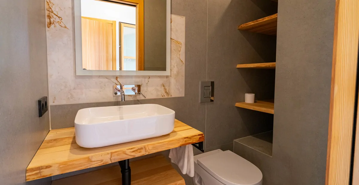 Modernes Stadthaus mit Pool, neu gebaut, in Biniali-Sencelles