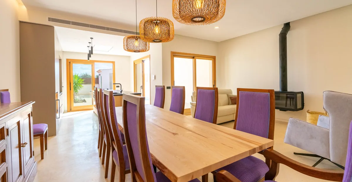 Modernes Stadthaus mit Pool, neu gebaut, in Biniali-Sencelles