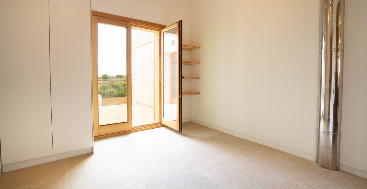 Moderna casa de pueblo con piscina, de reciente construcción, en Biniali-Sencelles