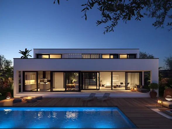 Modern new-build semi-detached house with panoramic views in Sa Cabaneta – photo 40
