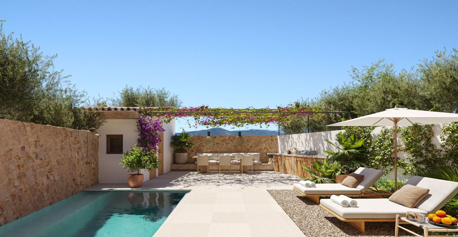 Pool und Terrasse