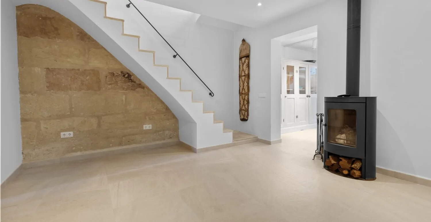 Staircase to the upper floor