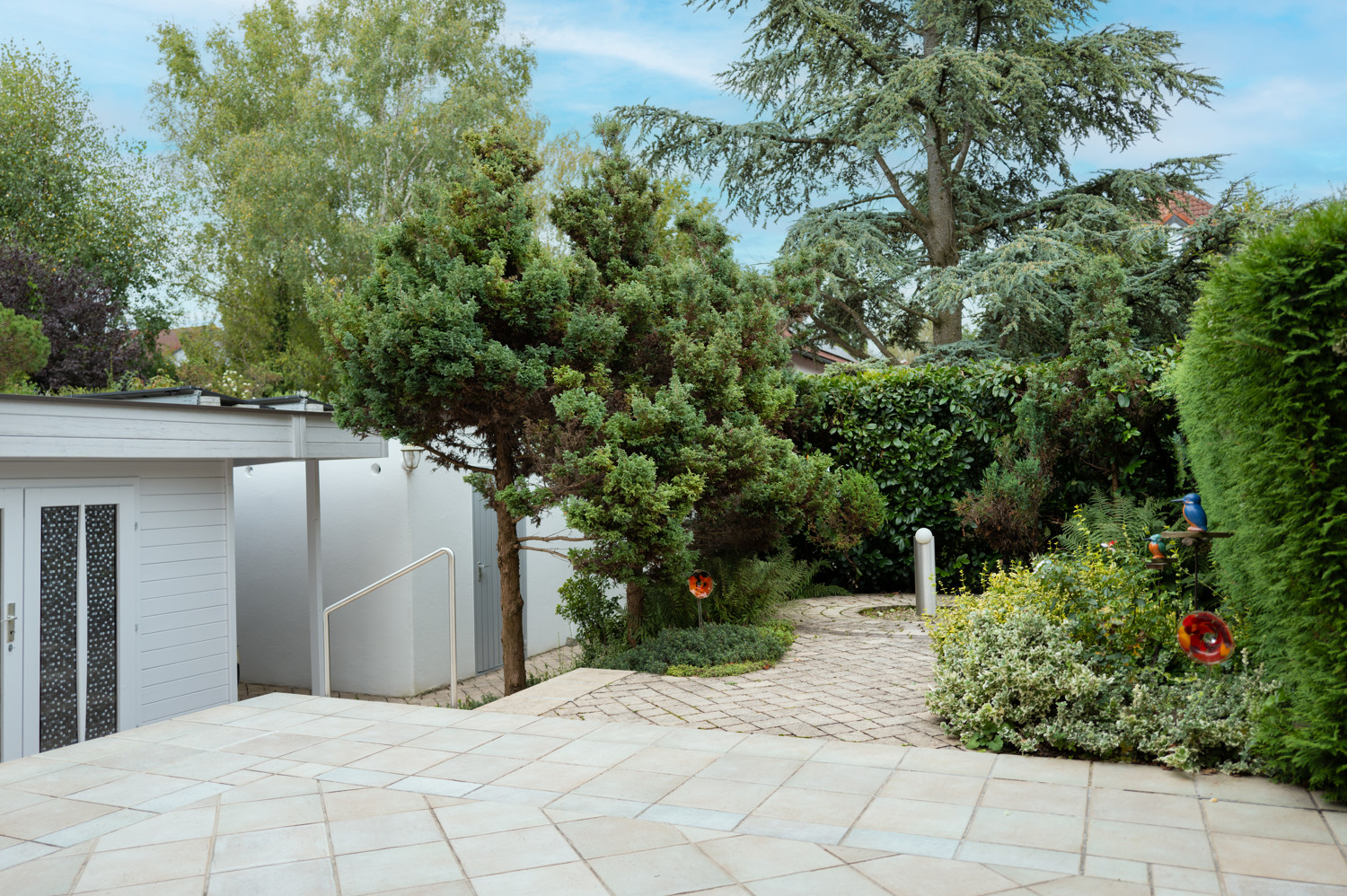 Terrasse + Garten nach Süden