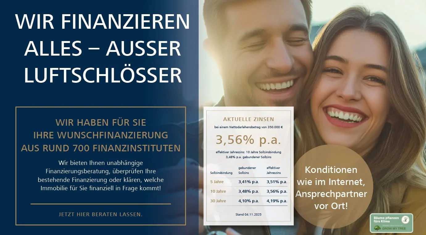 Zinsaushang November 2025