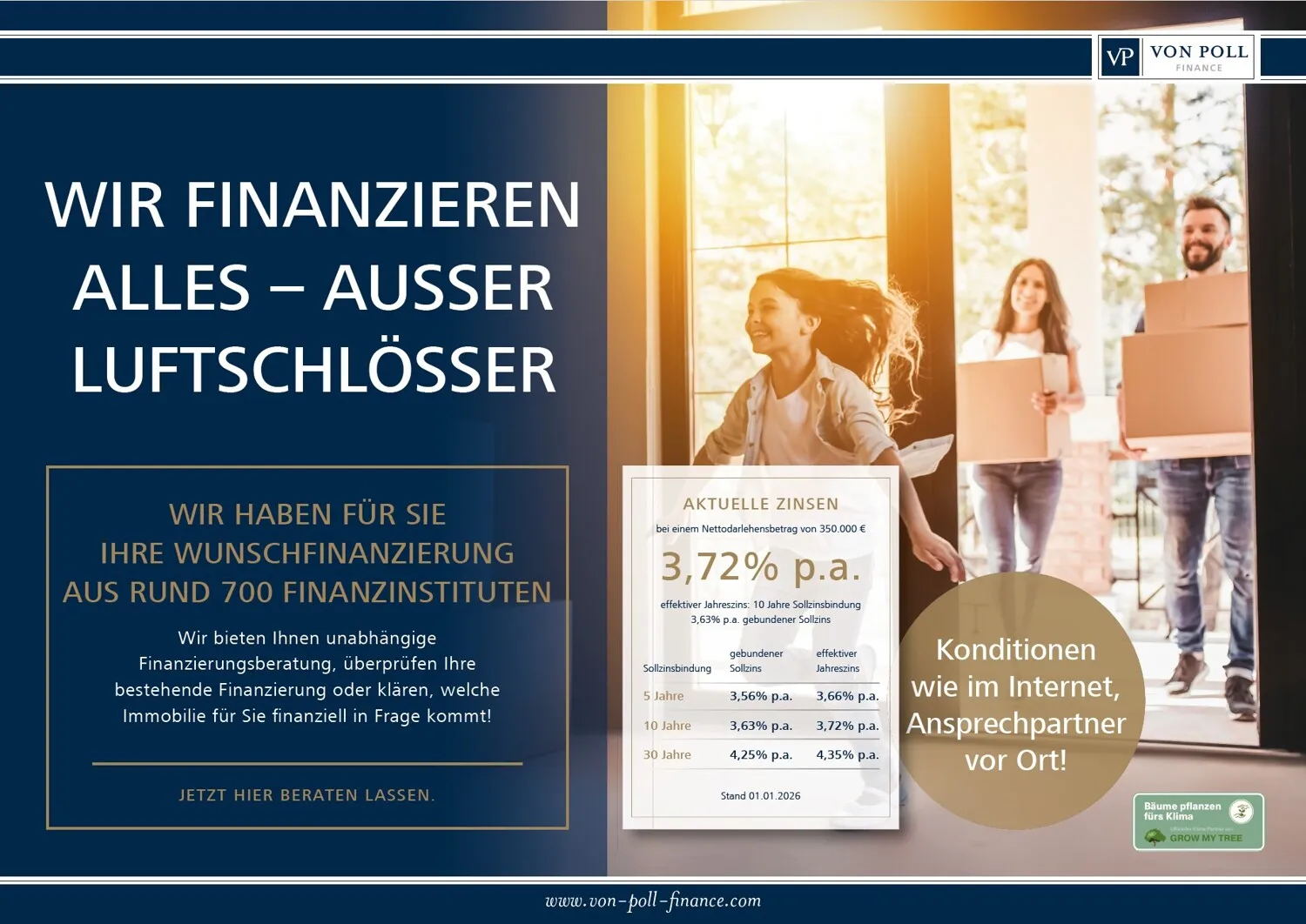 Zinsaushang l Januar 2026