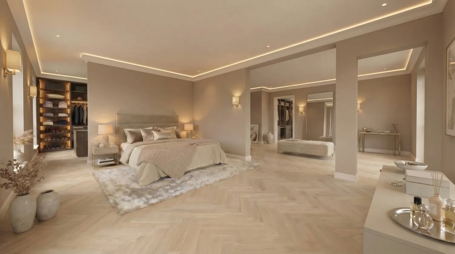 Schlafzimmer (visualisiert)