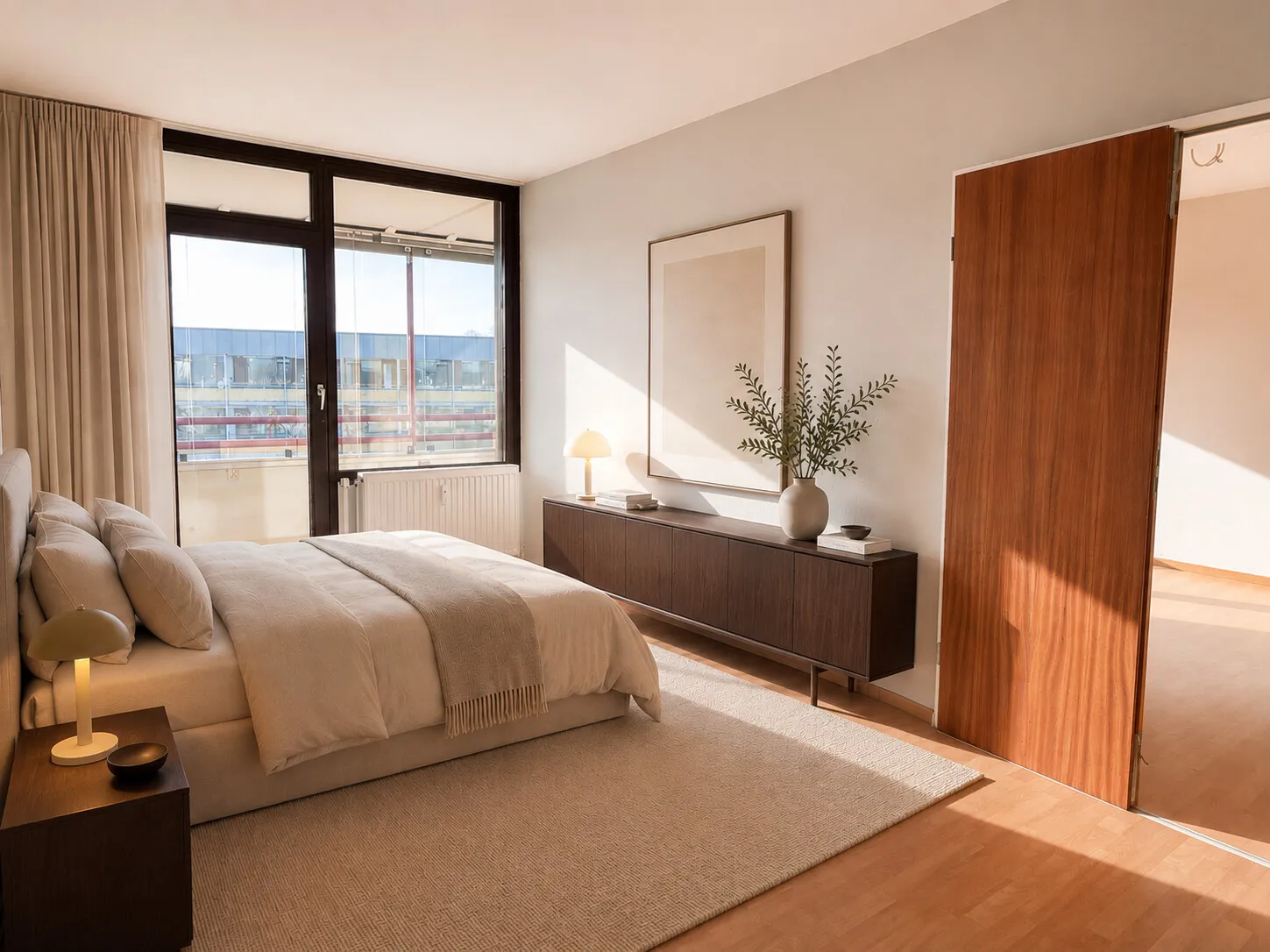 Schlafzimmer visualisiert