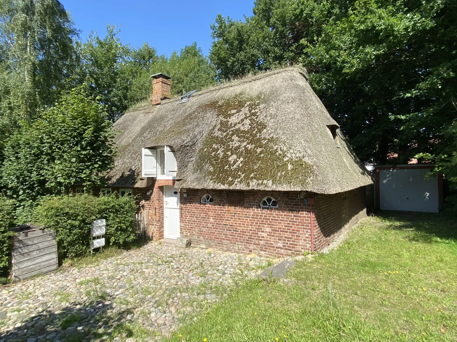 seitliche Vorderansicht