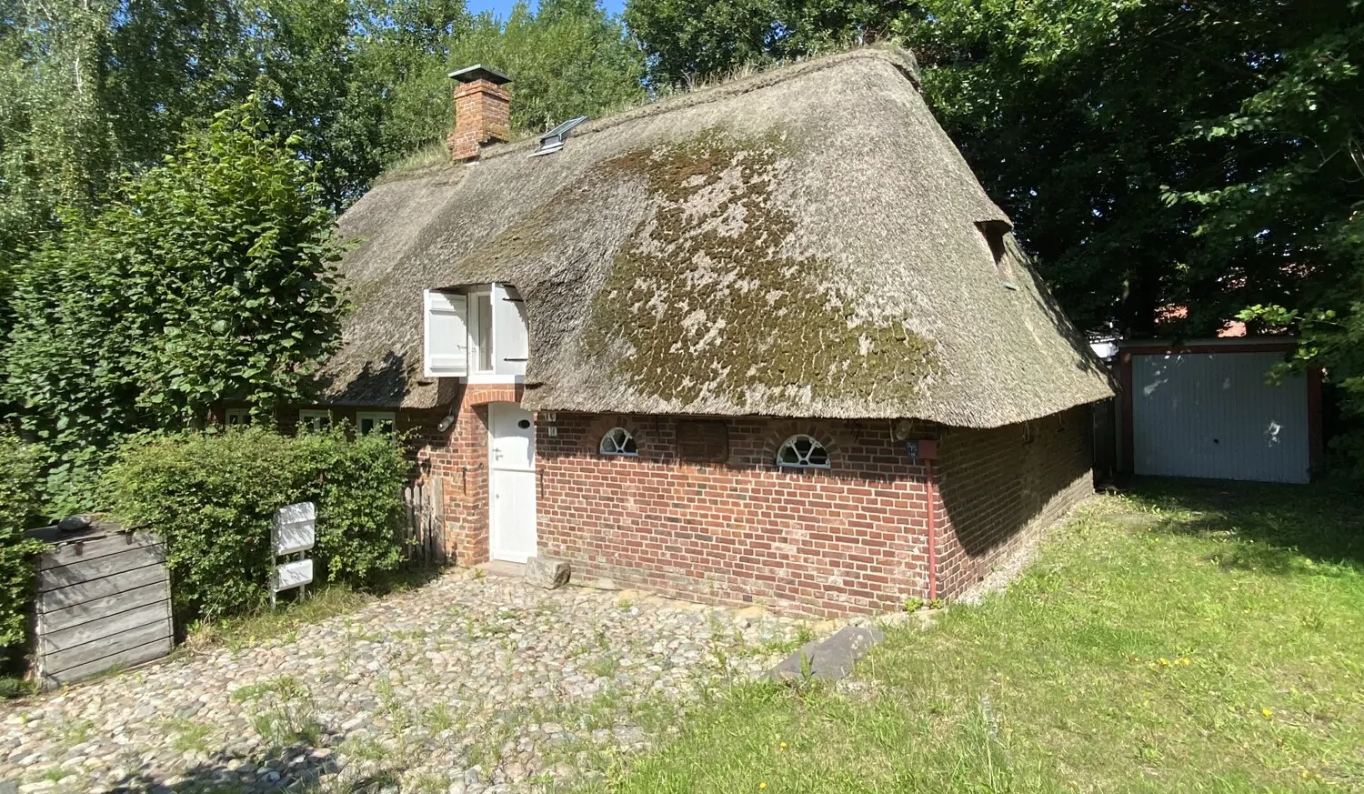 seitliche Vorderansicht