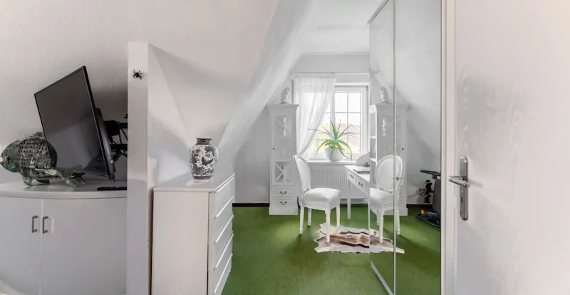 mit separatem Bereich