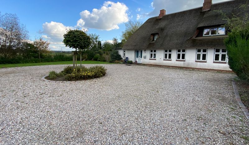 Auffahrt zum Haus