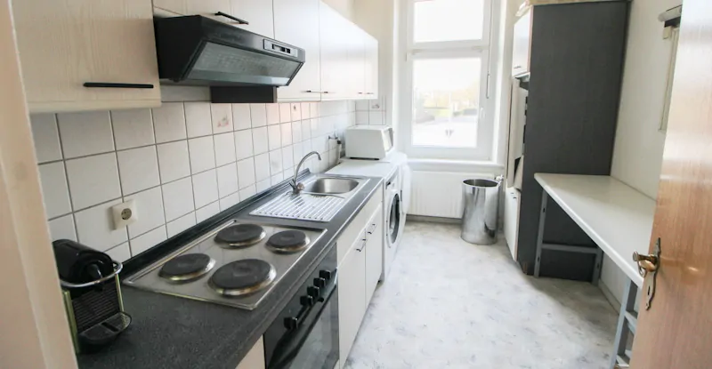 Einbauküche im Obergeschoss