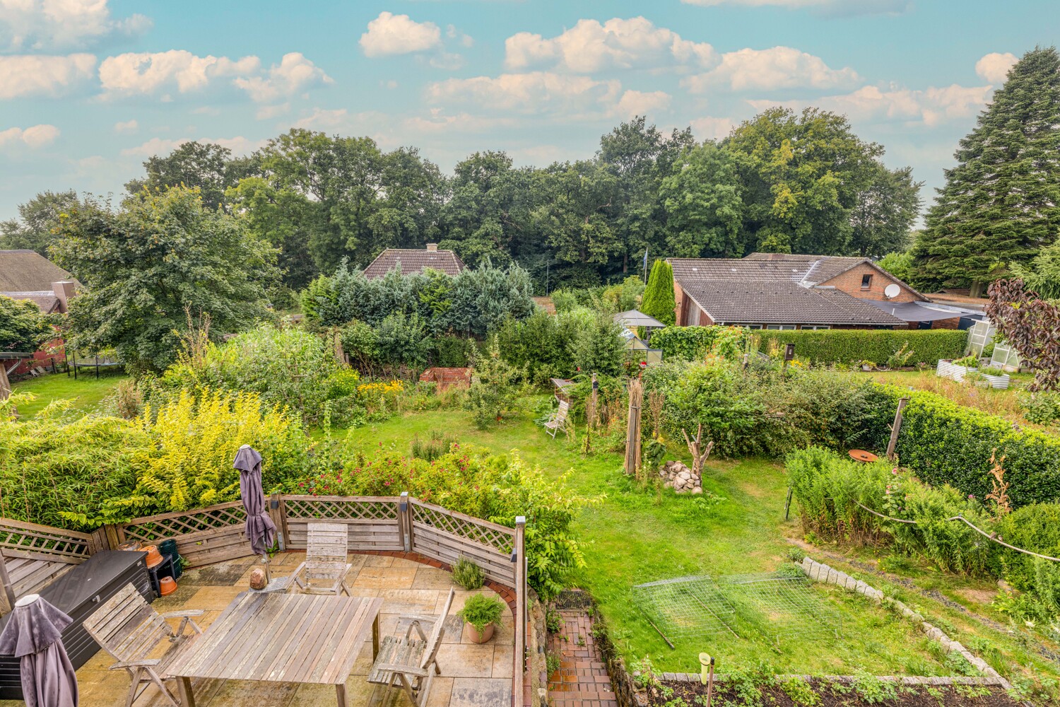 Blick in den Garten