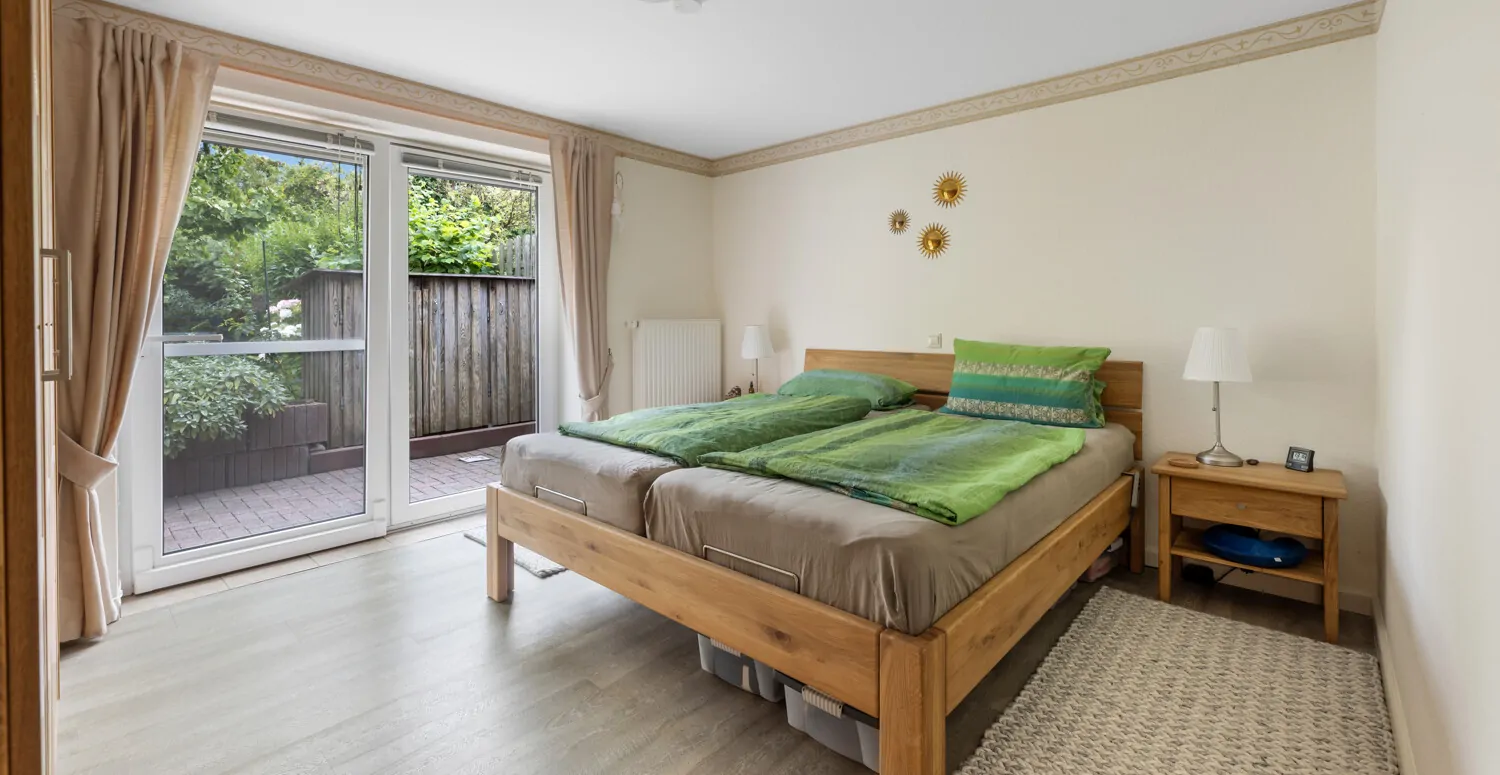 Schlafzimmer im Erdgeschoss