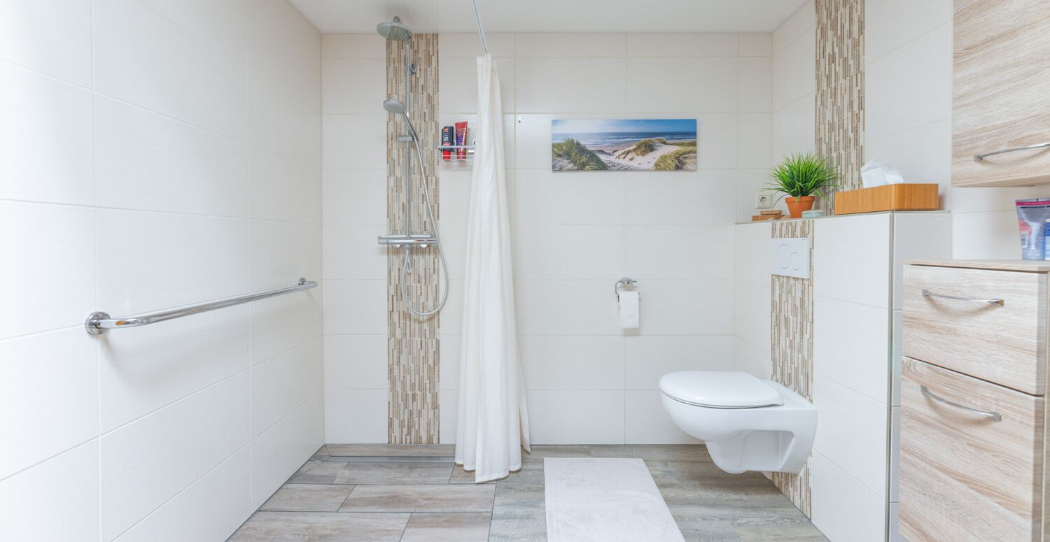 modernes Duschbad