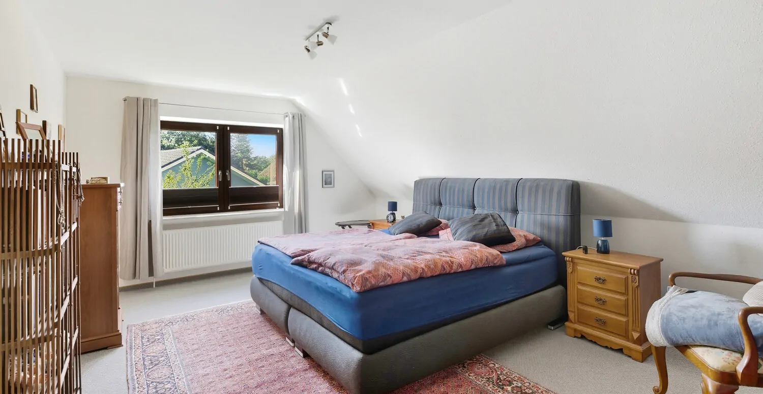 Schlafzimmer im Obergeschoss
