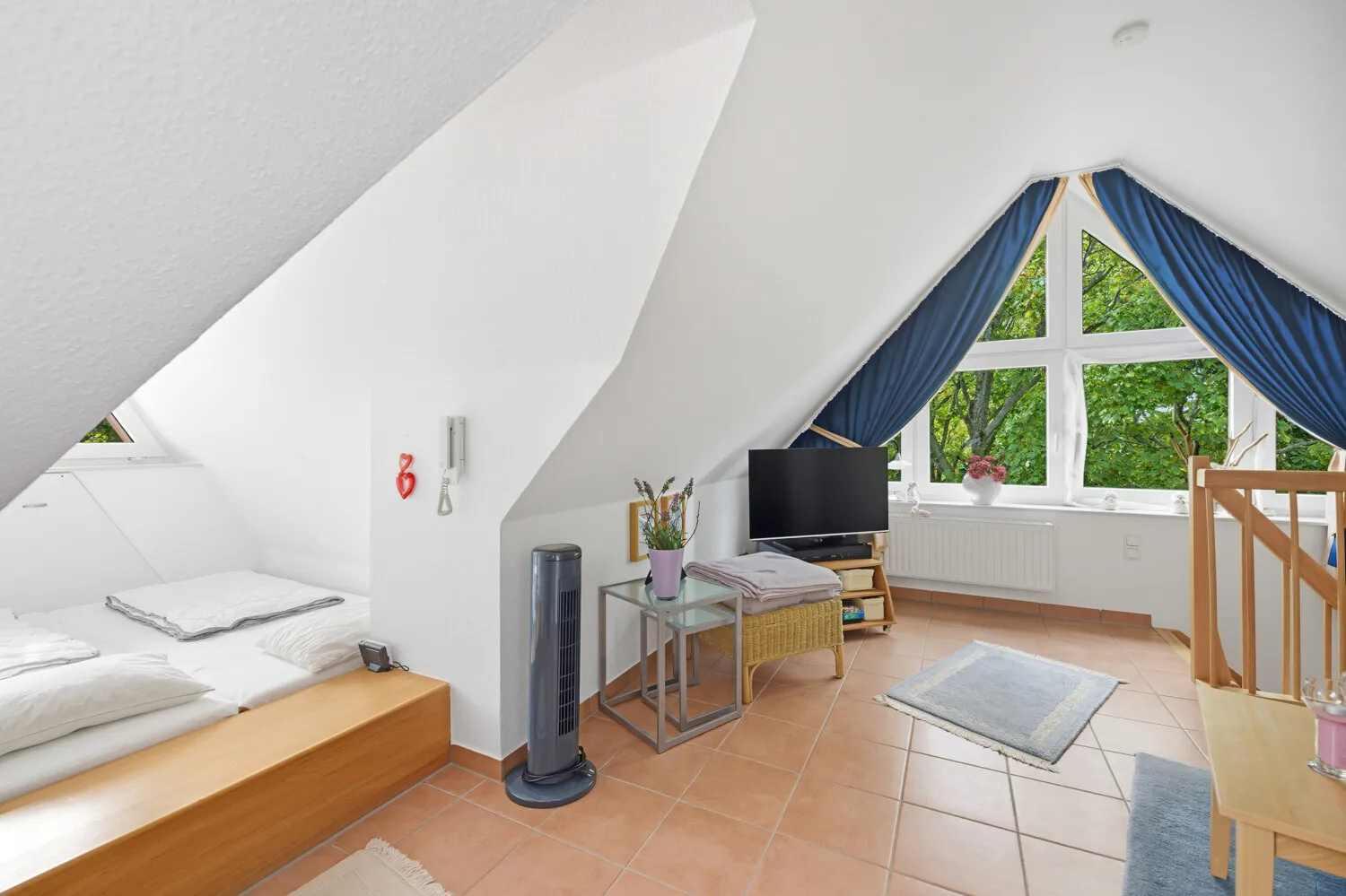 Schlafkoje Dachgeschoss