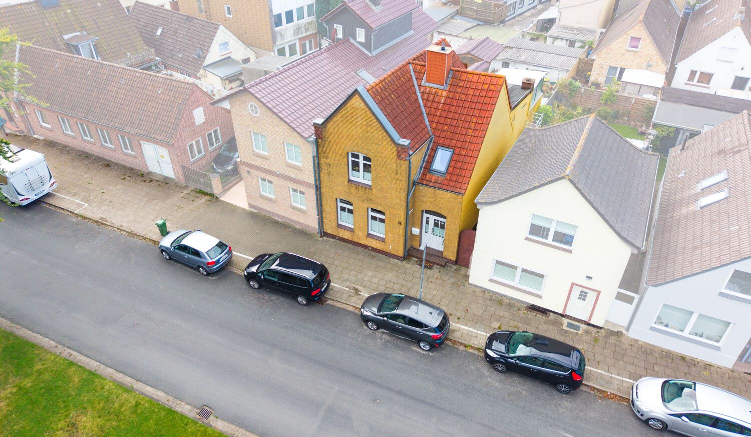 Drohnenaufnahme Vorderseite
