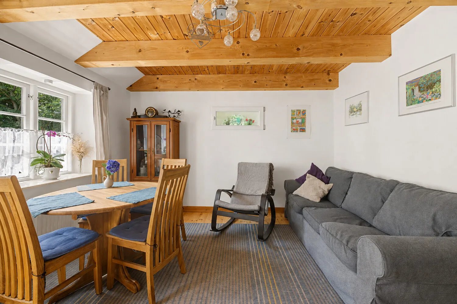 Wohnzimmer der Ferienwohnung