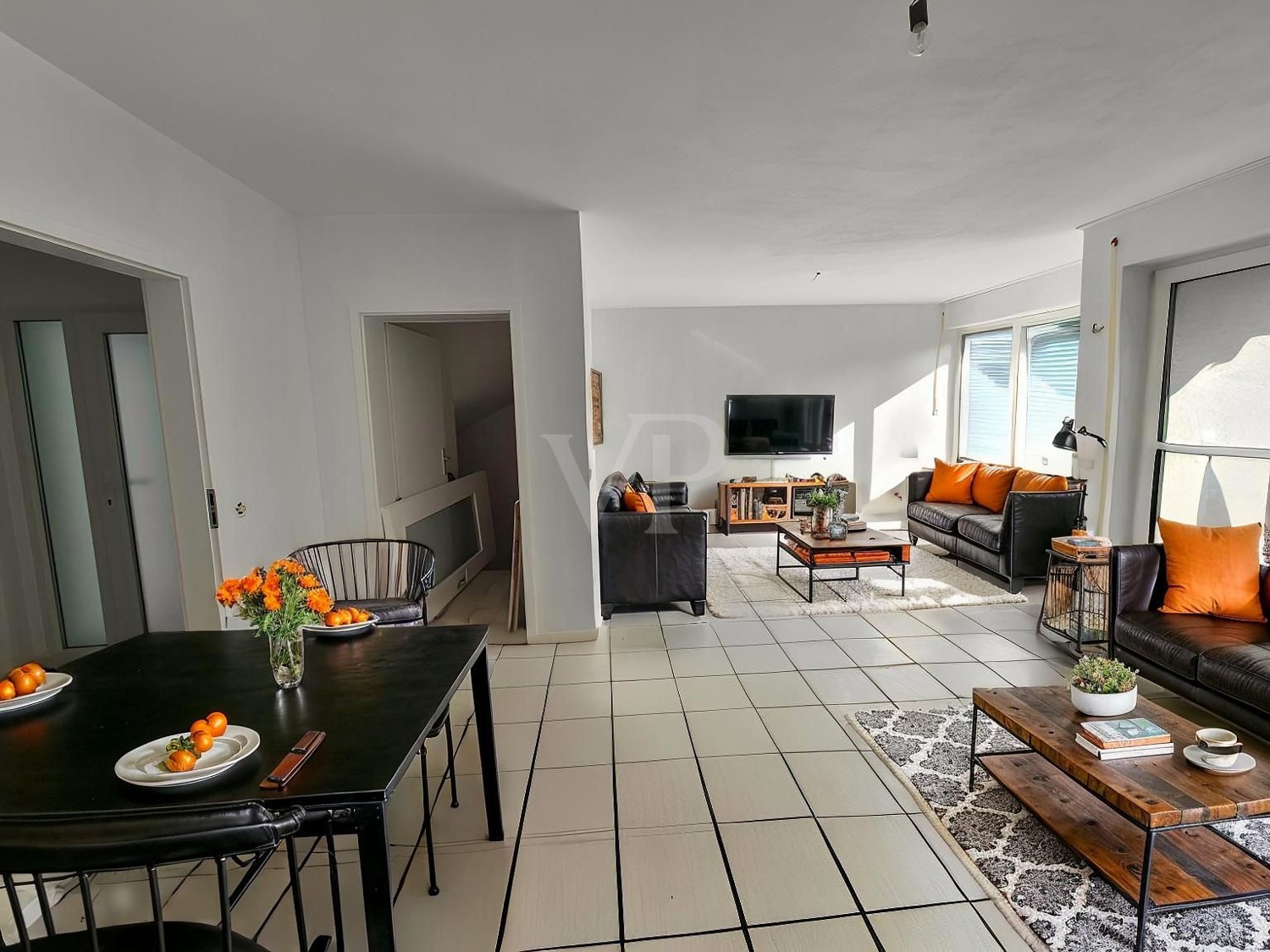 Wohn- Esszimmer Einrichtungsbeispiel