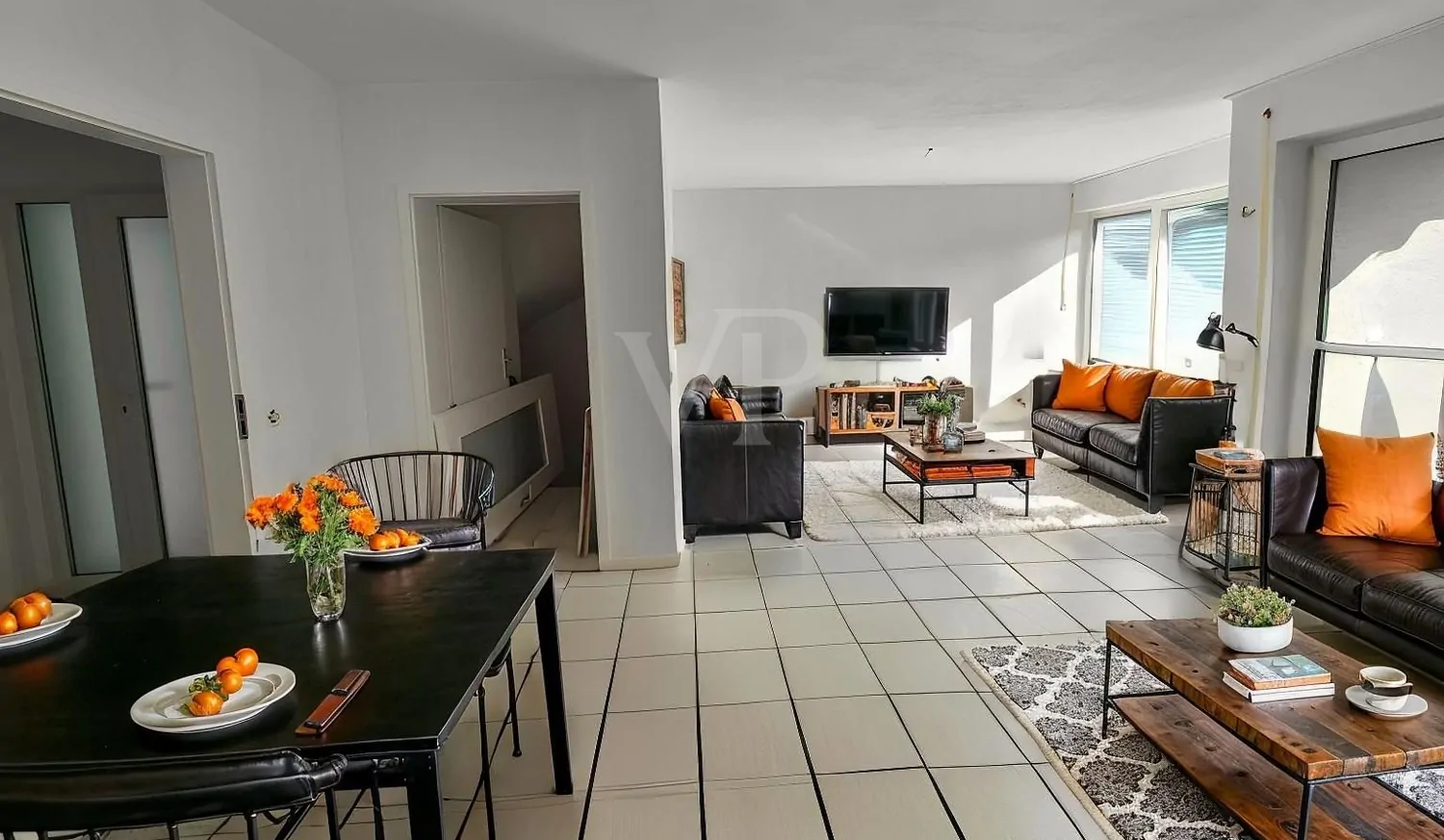 Wohn- Esszimmer Einrichtungsbeispiel