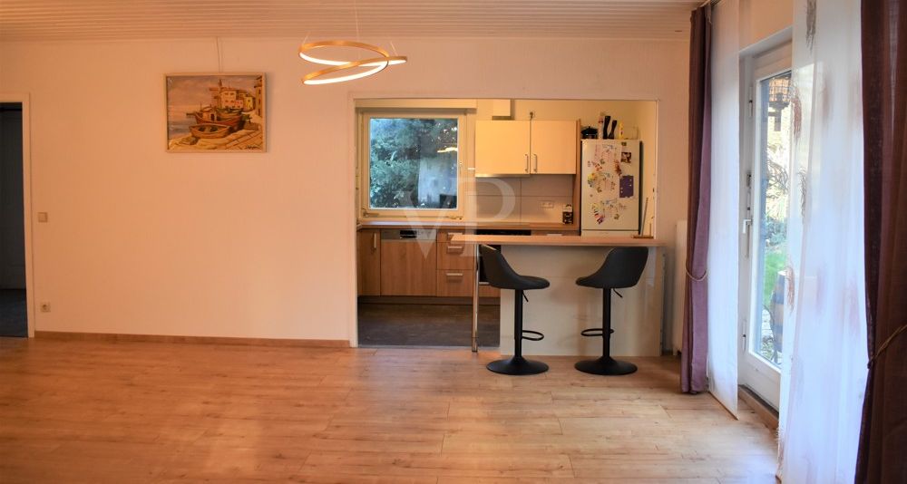 Blick in die offene Küche