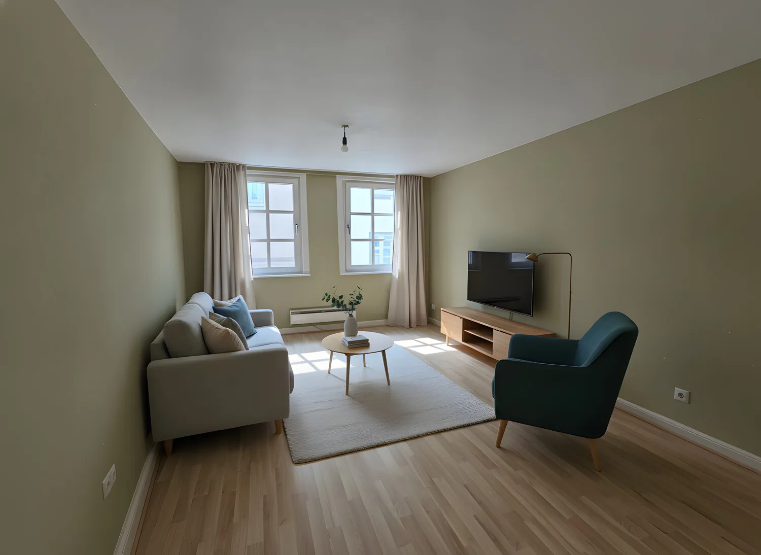 Wohnzimmer Einrichtungsbeispiel