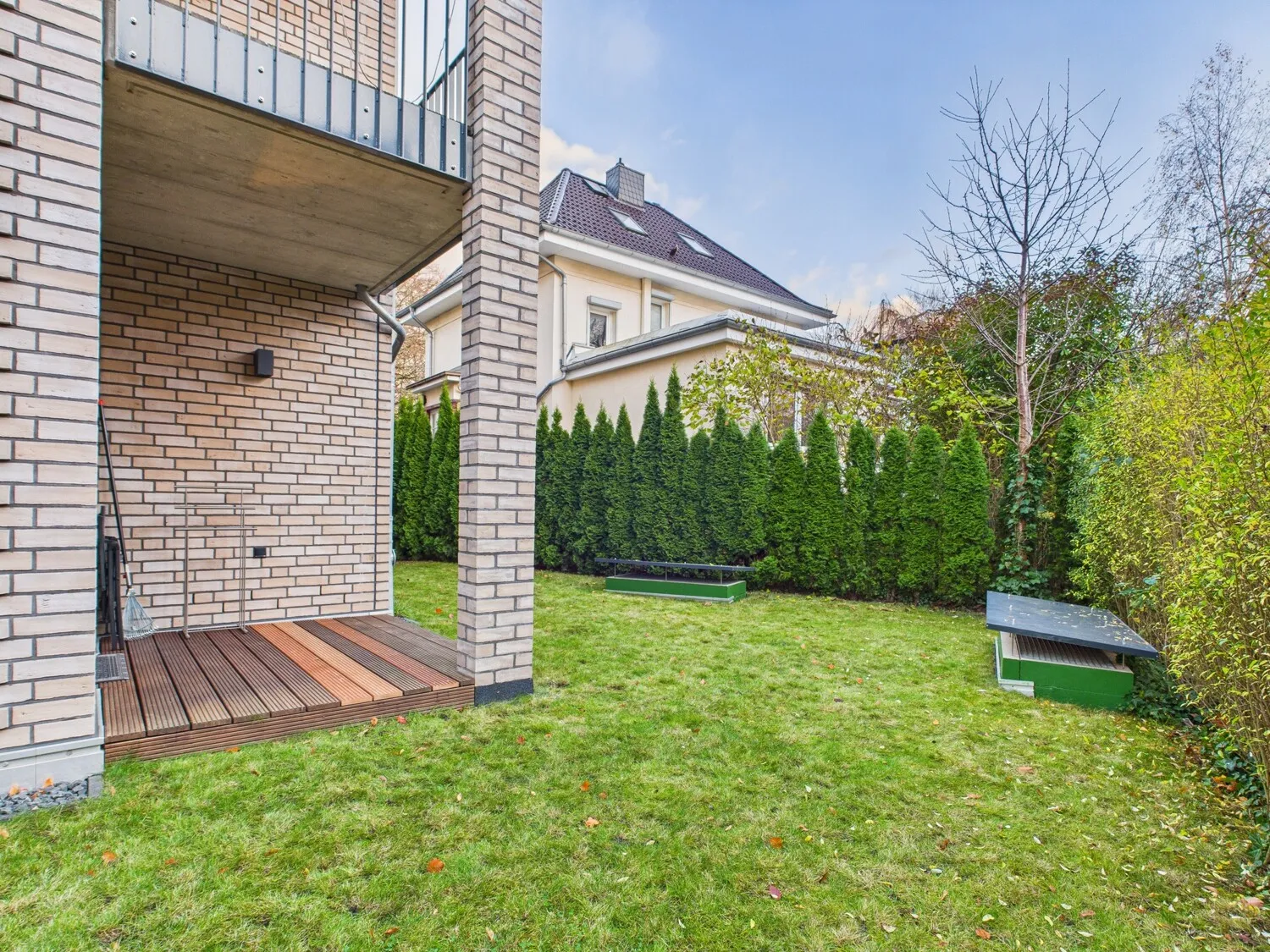 Überdachte Terrasse