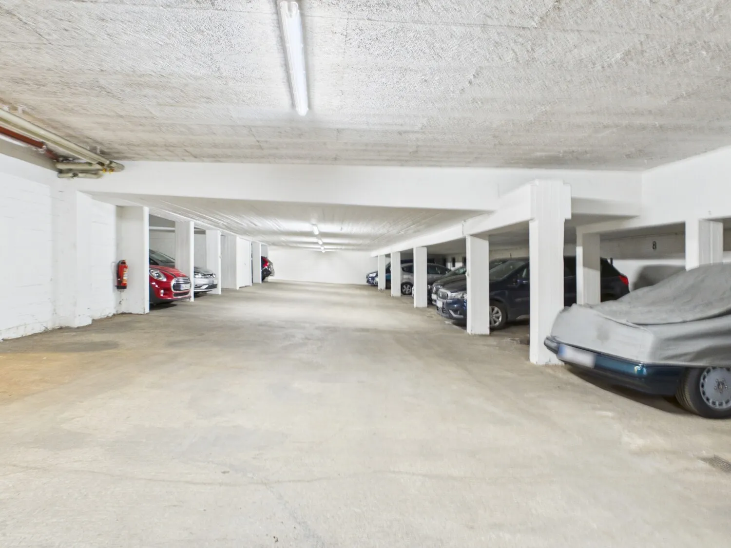 Gepflegte Tiefgarage