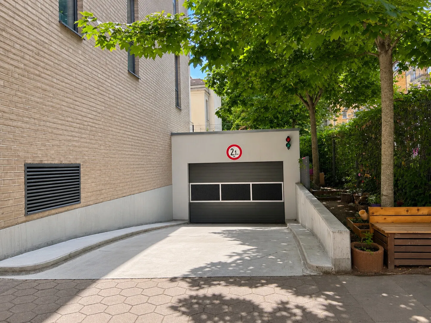 Garageneinfahrt