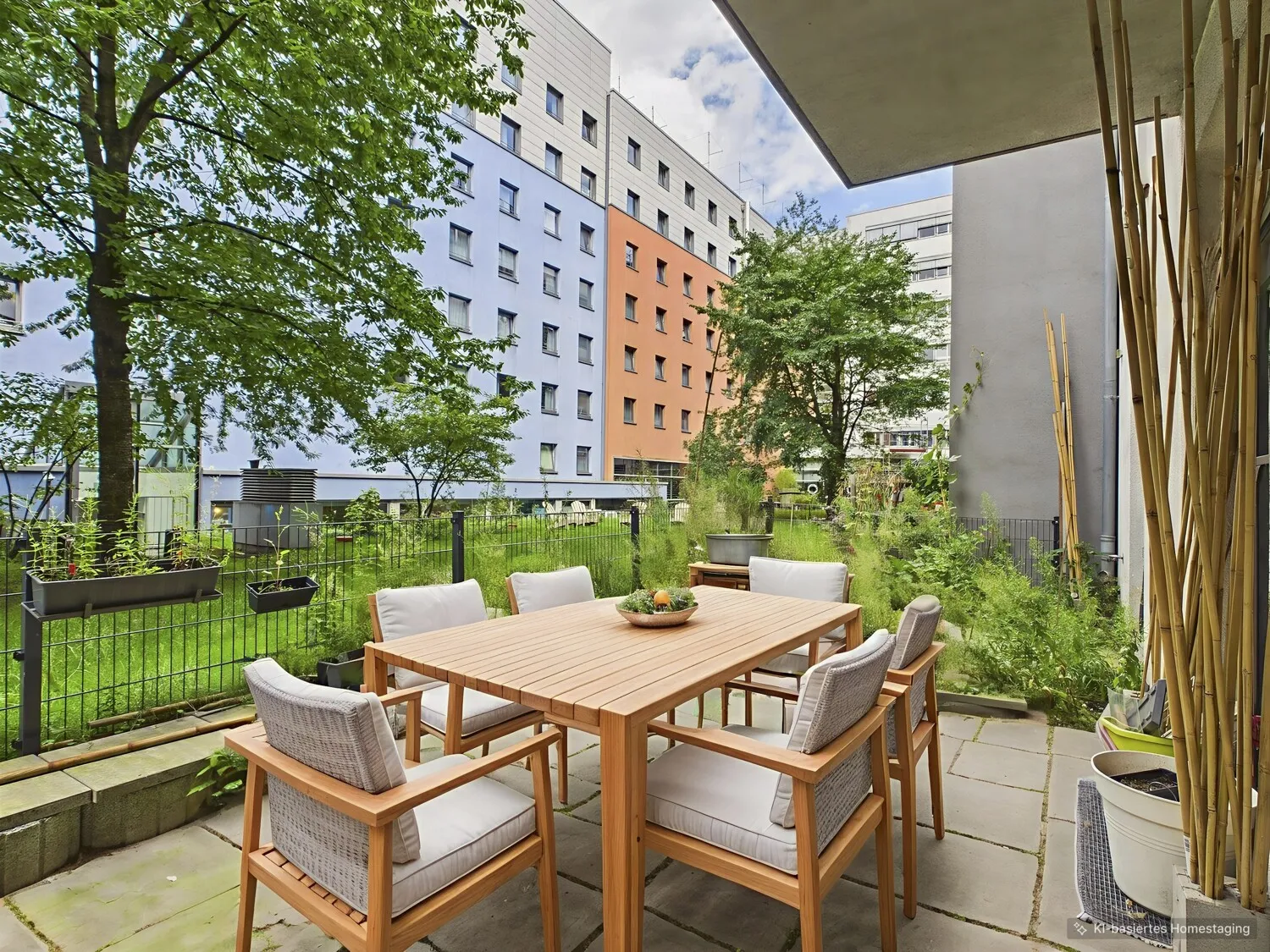 Möblierungsvorschlag Terrasse