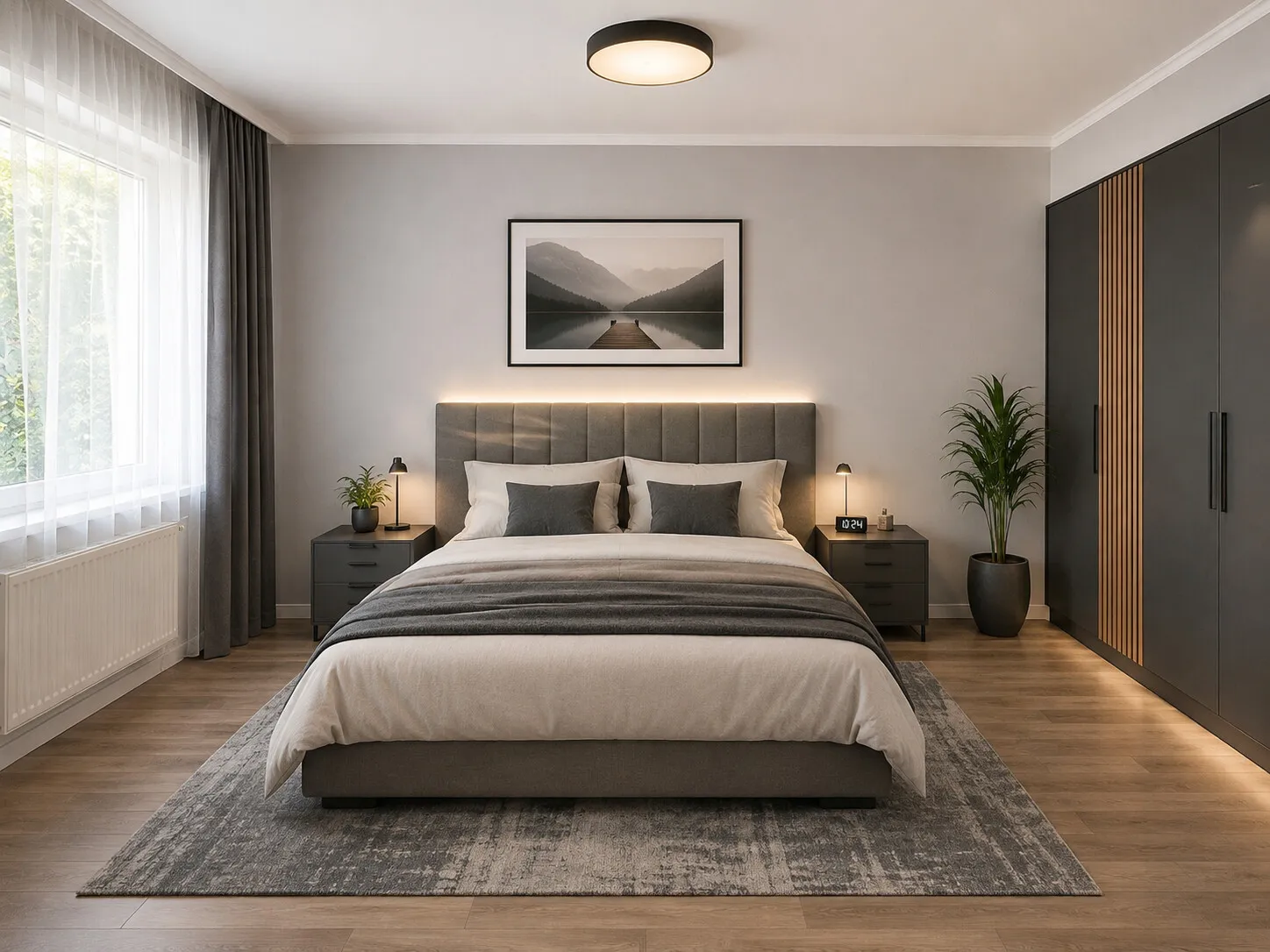 Schlafzimmer KI generiert